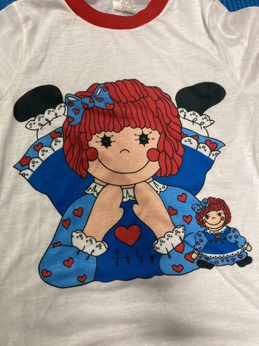 Vintage Inner World Raggedy Ann Nightgown Pajamas Small Size 6 Girls (NOT DOLL) - Picture 3 of 4