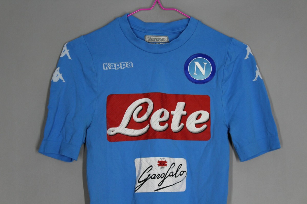 Sweat à Capuche Vintage Napoli 2016-17 - Modèle Joueur Insigne - Marque Kappa - Occasion