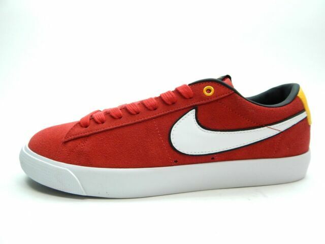 nike sb blazer low gt university red