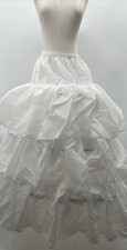 Women's Long Full White Tulle WEDDING Prom GOWN Bridal SLIP Skirt Custom Size
