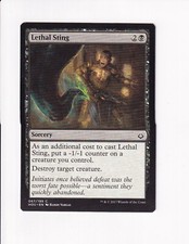 2017 VINTAGE MAGIC THE GATHERING MTG LETHAL STING (#2) (PdC)