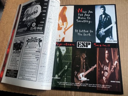 Guitar World Magazine April 1996 Billy Corgan Interviews Eddie Van Halen MINT - Picture 24 of 24