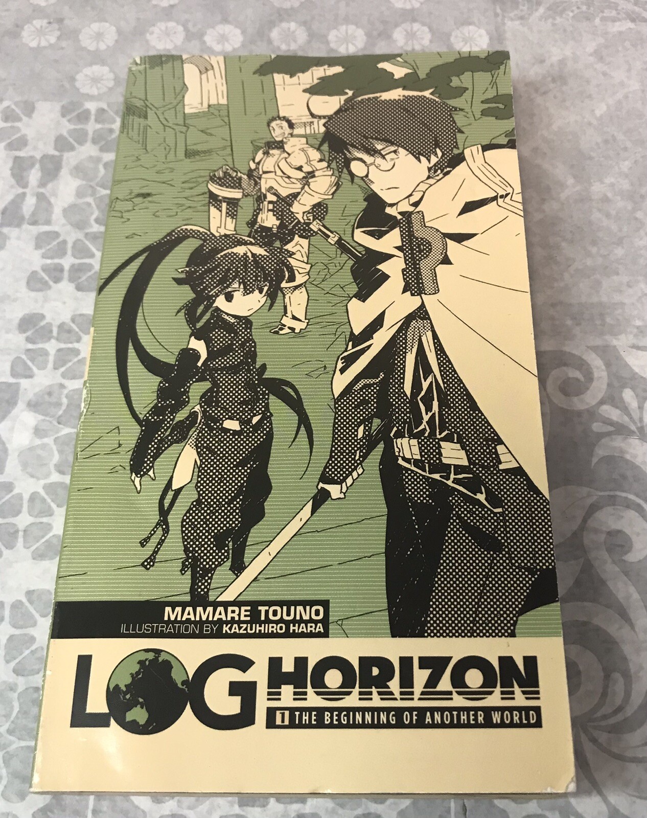 Log Horizon Light Novel 1 The Beginning of Another World Loot Crate