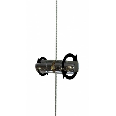 Doppel Multiposition Klemme Drehplatte Winkel Griff Kabel Display Unterstützung 10 mm