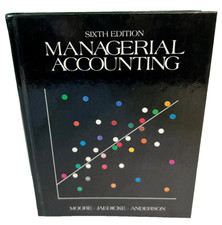 Managerial Accounting Sixth Edition 1984 Book...