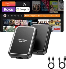 LAMTTO HDMI Input Car TV & Wireless Carplay Adapter – 2-In-1 Dongle Convert Wire