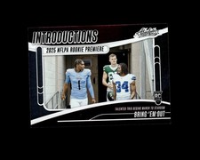 Cam Ward 2025 Absolute #I-CWD Introductions 2025 NFLPA Rookie Premiere RC G10