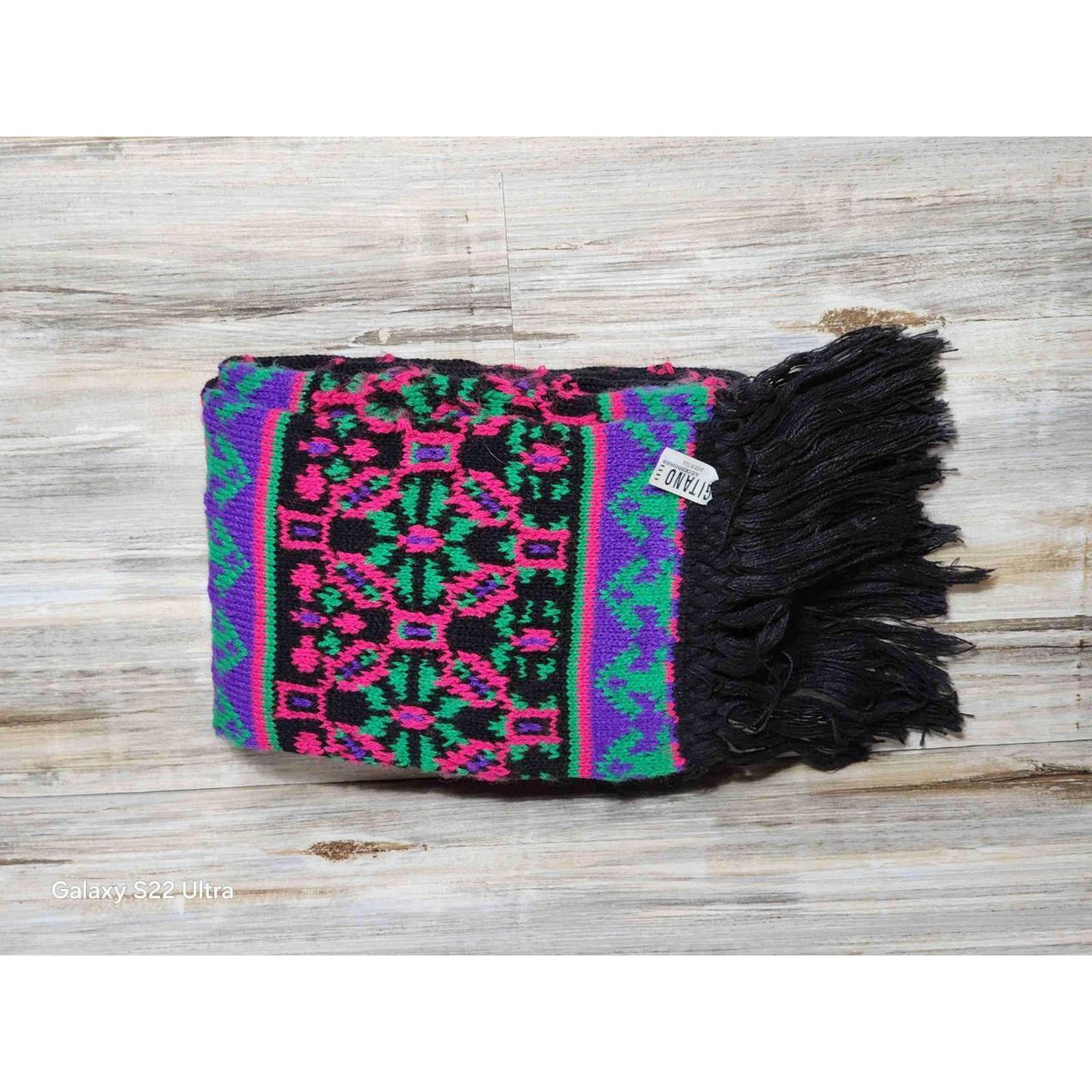 Gitano  Multicolored Patterned Fringed  Infinity … - image 1