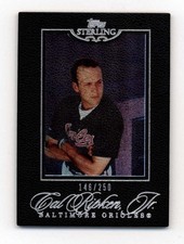 CAL RIPKEN JR 2006 TOPPS STERLING #92 RARE BASE CARD SP #146/250 BF9297
