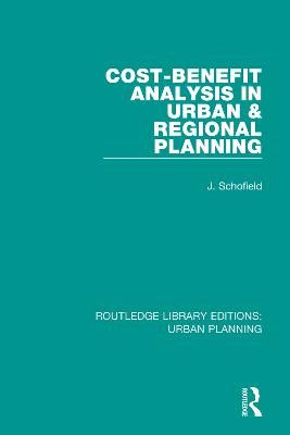 Kosten-Nutzen-Analyse in der Stadt- & Regionalplanung - 9781138494541