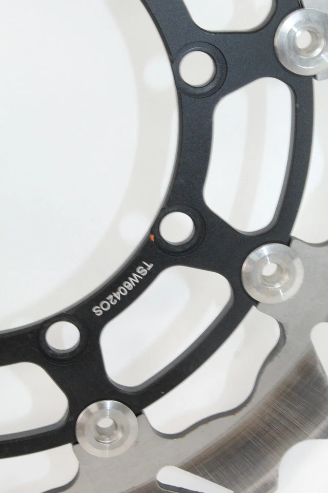 87-07 Kawasaki KLR650 KLR 650 Rotor de freno delantero Colmillo Gran Tamaño 320mm Kit Foto 4 de 4