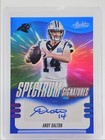 ANDY DALTON 2025 ABSOLUTE SPECTRUM SIGNATURES BLUE PANTHERS AUTO /35 Q3838