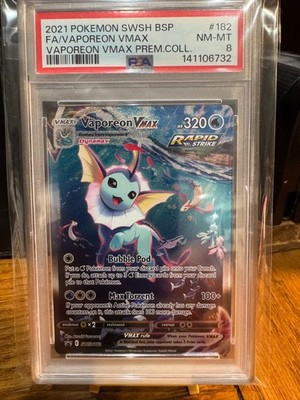 Vaporeon VMAX SWSH182 SWSH: Sword & Shield Promo Cards Holo for