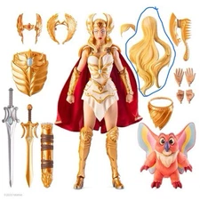 Mondo MOTU She-Ra Limited Timed Edition w/ Replacement Head & shipper (READ)