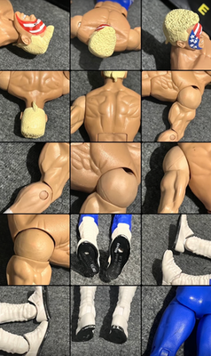 WWE STING DEFINING MOMENTS ELITE GREAT AMERICAN BASH FIGURE USA