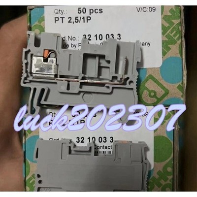 50pcs/box used Phoenix PT2.5/1P 3210033 test connection #zc