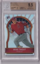 Mike Trout 2011 Topps Finest REFRACTOR Rookie RC #528/549 - BGS 9.5 Gem Mint 💎