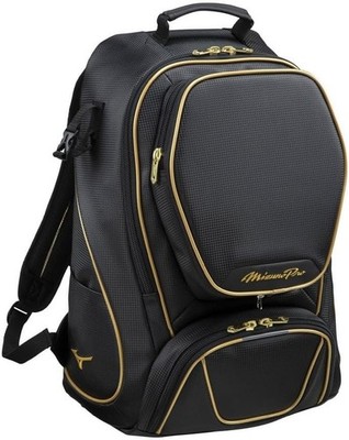 Mizuno Pro Baseball MP Backpack 1FJD3000 PVC 40L Black New JP | eBay