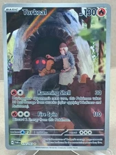 Torkoal 172/167 Illustration Rare Sv06: Twilight Masquerade Pokemon TCG NM