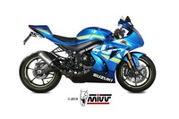 Mivv MK3 Auspuff EndschalldäMpfer Inox FüR Suzuki GSX-R 1000 2017-2020