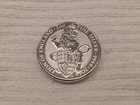 2016 Silver Great Britain 2 Oz Queens Beast Lion .9999 Fine Coin Royal Mint