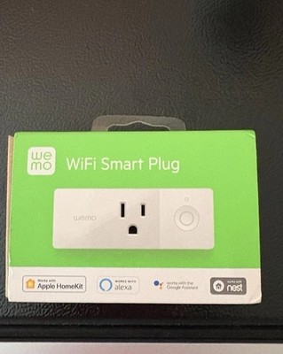 WeMo WiFi Enabled Mini Smart Plug - White