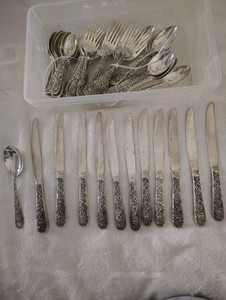 Godinger Vintage flat wear. 56 pieces total