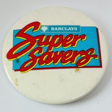 Barclays Super Savers Pin Badge Kids Account Savings Banking Promo Merch