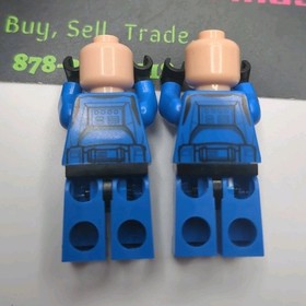 Lego Star Wars Senate Commando Minifigures sw0614 Lot of 2 with captain 75088.