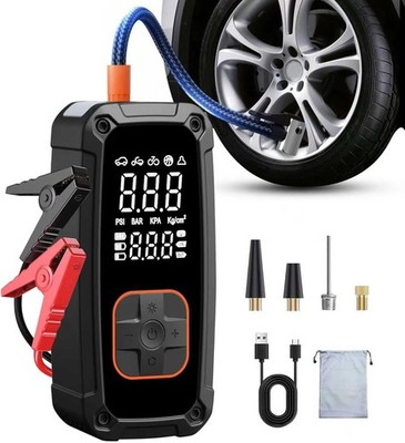 Tire Inflator Portable Air Compressor - 150PSI Air Compressor Portable with Tire