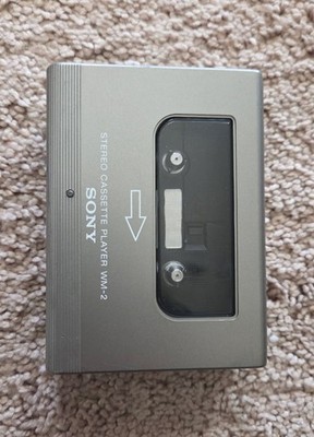 Sony WM-2 Walkman II Stereo Cassette Player - RARE with Case Sony WM-2 Walkman II Stereo Cassette Player - RARE with Case