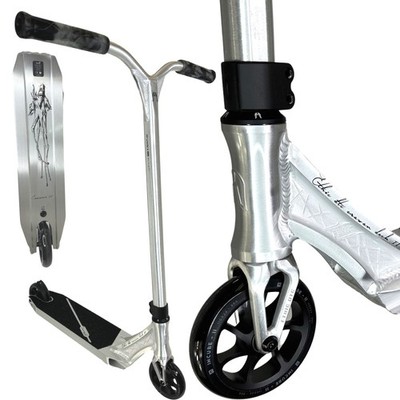 Ethic DTC Erawan V2 M Trick Kinder Roller Stunt-Scooter H=85cm 2,95kg Silber