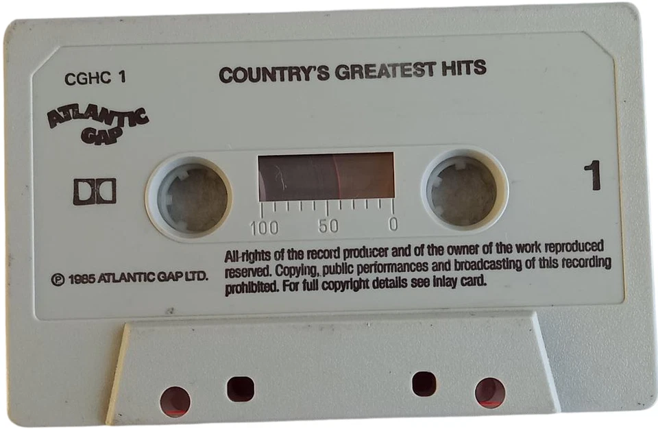 Various Artists - Country's Greatest Hits, Cassette Tape Album - Image 2 of 4