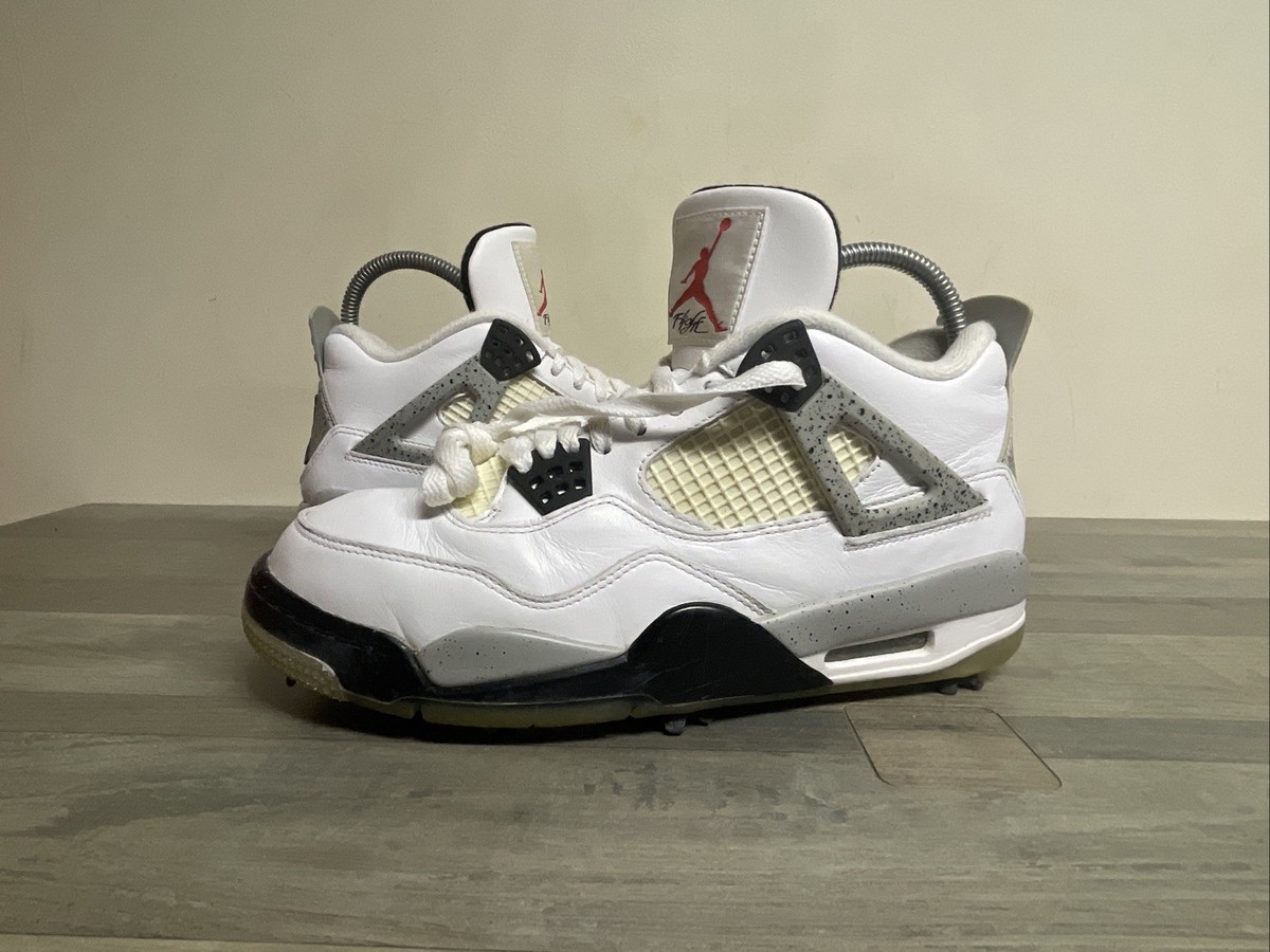 Nike Jordan Golf Shoes Jordan 4 White Cement Golf Release Date Air