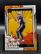 2025 Panini Donruss Optic - Bomb Squad #28 Drake Maye Refractor