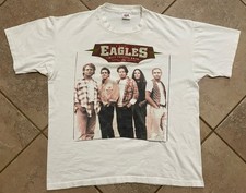 Vintage 1994 Eagles Men XXL USA Hell Freezes Over Tour T-shirt Single Stitch