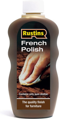 Rustins French Polish - the Quality Finish for Furniture (Brown, 300Ml)
