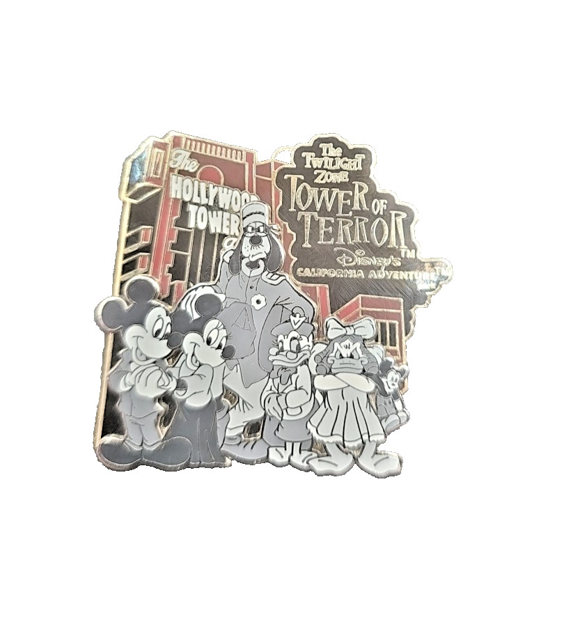 Disney Pin California Adventure Tower of Terror Fab Five 