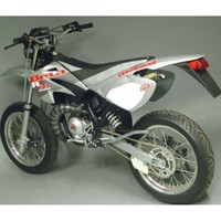 EndschalldäMpfer Titan Rund Arrow Mit ABE FüR Beta RR Enduro / Supermoto 50 Ccm