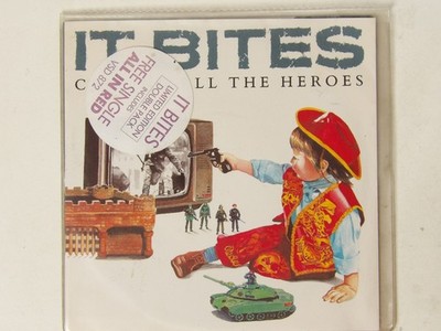 It Bites:  Calling All the Heroes  1986   EX+ Limited Double 7''