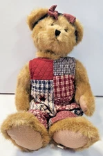 BOYDS BEAR  KELLY JO QUILTBEARY GENUINE BOYDS #904850 14"