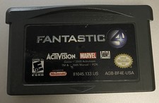 Activision Fantastic 4 (Nintendo Game Boy Advance, 2005) Official Nintendo Seal