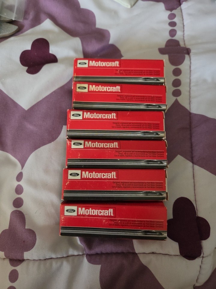 Set of 6 Genuine OEM SP479 Motorcraft Spark Plug Ford AGSF22WM B87