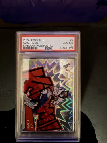 2024 Panini Absolute - Kaboom! Horizontal C.J. Stroud #2 GEM MT PSA 10