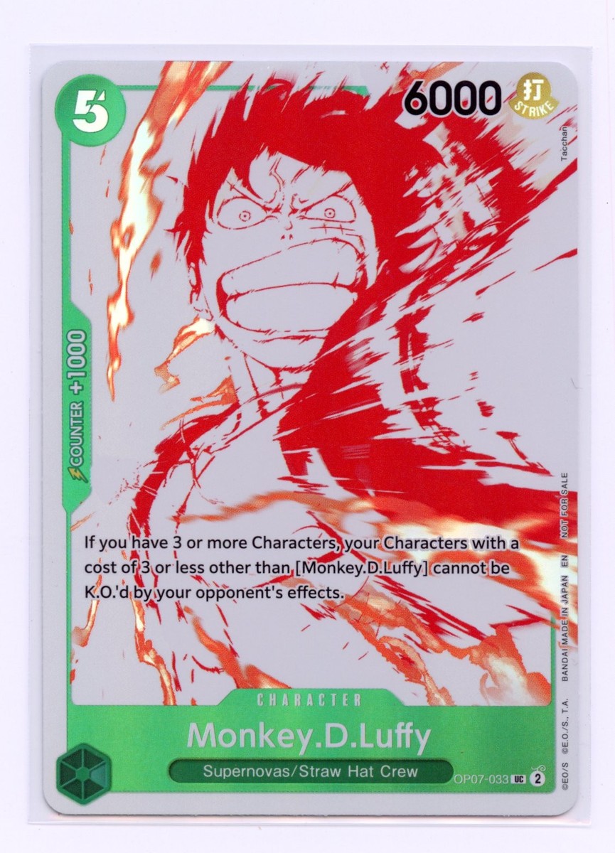 Monkey.D.Luffy (3rd Anniversary Treasure Campaign Pack) OP07-033