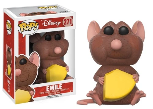 Funko POP! Disney Pixar Ratatouille Emile #271 Vinyl Figure DAMAGED BOX SEE PICS