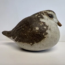 Andersen Design Studio Maine Pottery Sandpiper Figurine Vintage Bird DAMAGE