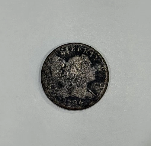 1794 Liberty Cap Large Cent — photo from the most recent tracked eBay sale