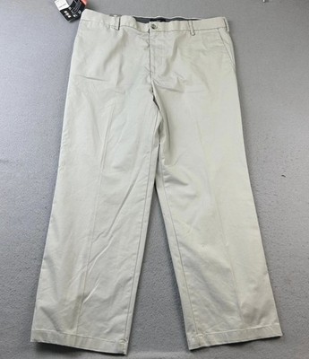 Docker Pants Mens 40X30 Ivory Straight Fit Signature On The Go Pant NWT