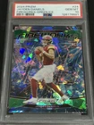 2024 Panini Prizm - Fireworks Jayden Daniels #24 Green Ice Prizm (RC) PSA 10